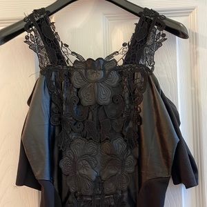 NEW Leatherette dress